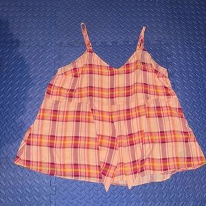 Torrid Plaid Sleeveless Top